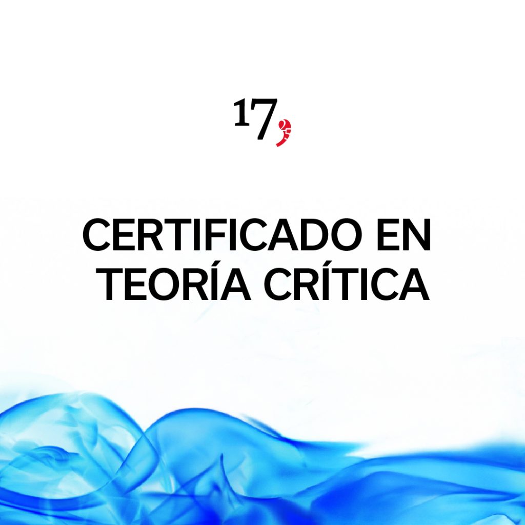 Certificado en Teoría Crítica