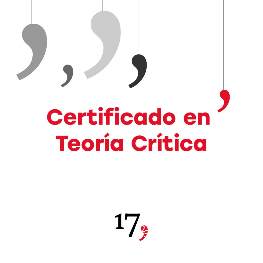 Certificado en Teoría Crítica
