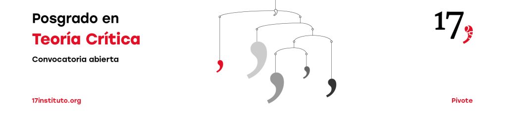 Posgrado en Teoría Crítica